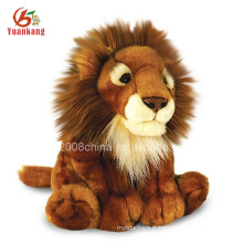 CE Certification Chine OEM 2 pouce Petit Lions Rugissant Animaux Mini Peluche Animal Peluche Lion Jouet à Vendre